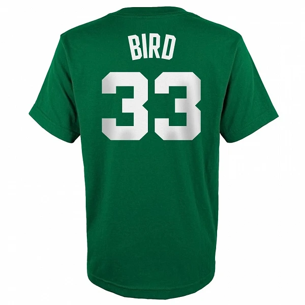 camisetas NBA ninos Celtics Bird verde baratas